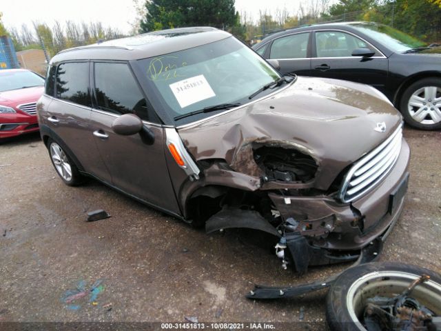 MINI COOPER COUNTRYMAN 2014 wmwzb3c53ewr40207