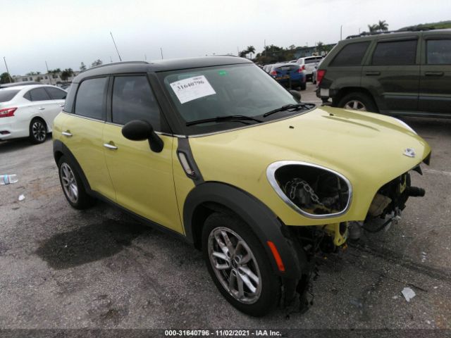 MINI COOPER COUNTRYMAN 2011 wmwzb3c54bwm00330