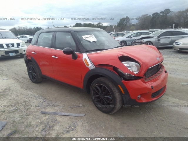 MINI COOPER COUNTRYMAN 2011 wmwzb3c54bwm00697