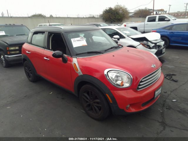 MINI COOPER COUNTRYMAN 2011 wmwzb3c54bwm29083