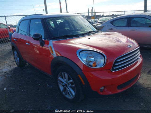 MINI COOPER COUNTRYMAN 2012 wmwzb3c54cwm01768