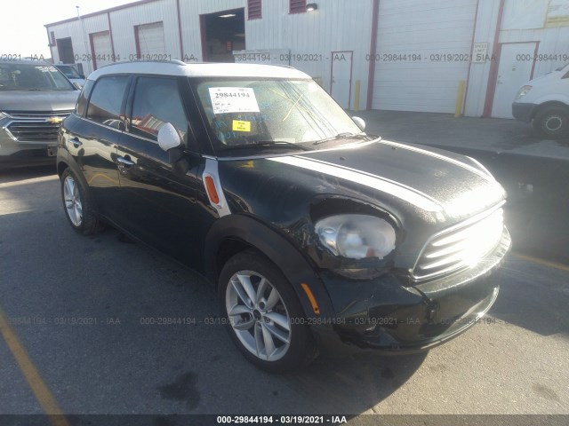 MINI COOPER COUNTRYMAN 2012 wmwzb3c54cwm01897