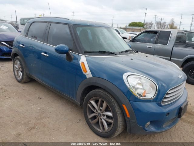 MINI COOPER 2012 wmwzb3c54cwm02242