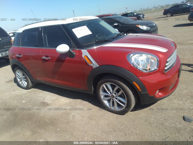 MINI COOPER COUNTRYMAN 2013 wmwzb3c54dwm07085