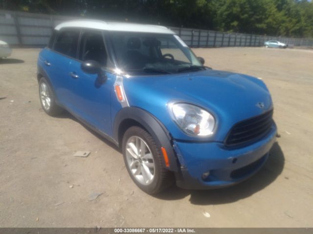 MINI COOPER COUNTRYMAN 2013 wmwzb3c54dwm08107