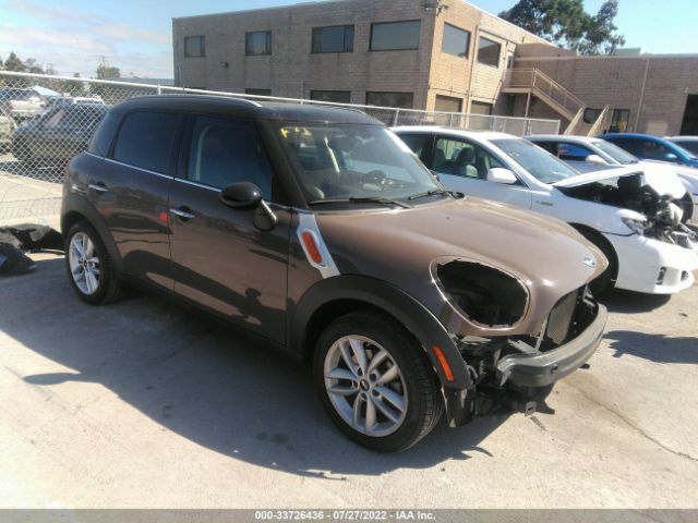 MINI COOPER COUNTRYMAN 2013 wmwzb3c54dwm08804