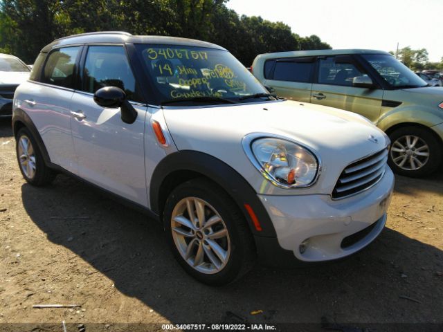 MINI COOPER COUNTRYMAN 2014 wmwzb3c54ewr41379