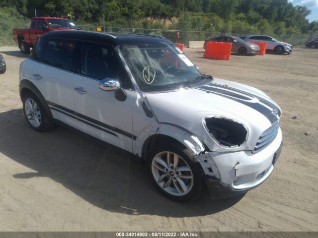 MINI COOPER COUNTRYMAN 2012 wmwzb3c55cwm04601