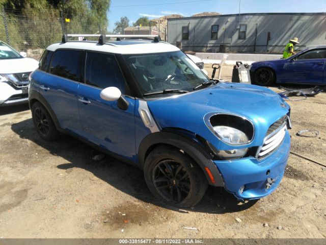 MINI COOPER COUNTRYMAN 2013 wmwzb3c55dwm07578