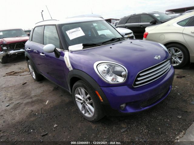 MINI COOPER COUNTRYMAN 2011 wmwzb3c56bwh94965