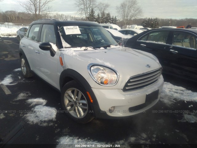 MINI COOPER COUNTRYMAN 2012 wmwzb3c56cwm03683