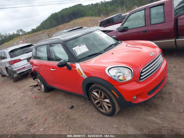 MINI COOPER COUNTRYMAN 2012 wmwzb3c56cwm30947