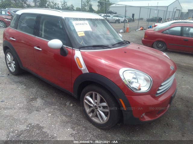 MINI COOPER COUNTRYMAN 2013 wmwzb3c56dwm07847