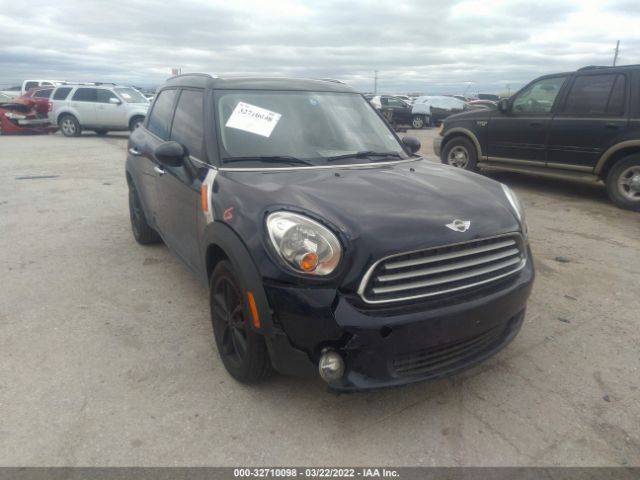 MINI COOPER COUNTRYMAN 2012 wmwzb3c57cwm01778