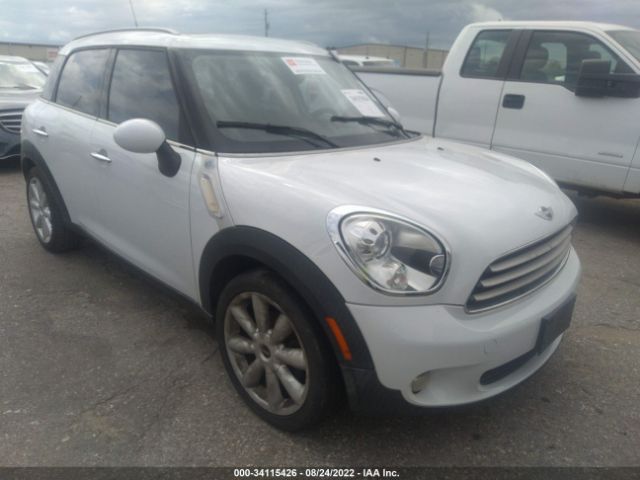 MINI COOPER COUNTRYMAN 2012 wmwzb3c57cwm02185