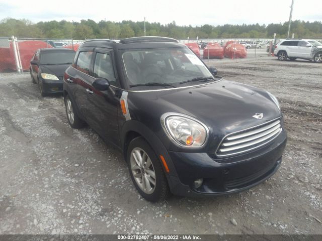 MINI COOPER COUNTRYMAN 2012 wmwzb3c57cwm02476