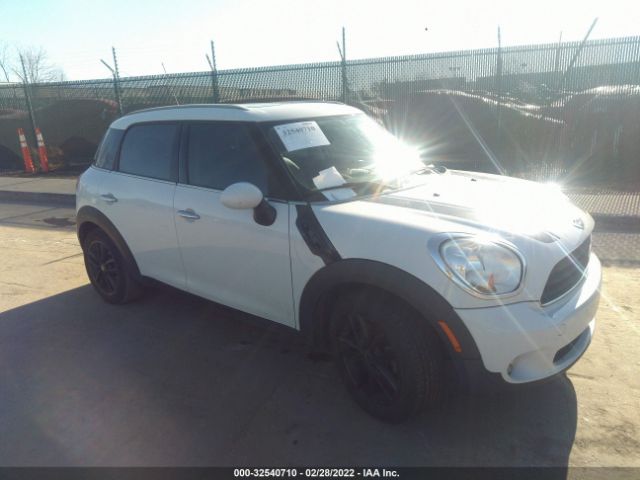 MINI COOPER COUNTRYMAN 2012 wmwzb3c57cwm03675