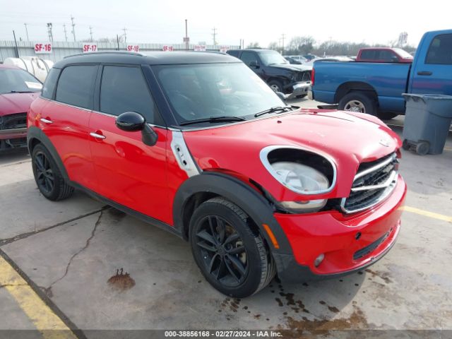 MINI COOPER COUNTRYMAN 2012 wmwzb3c57cwm04065