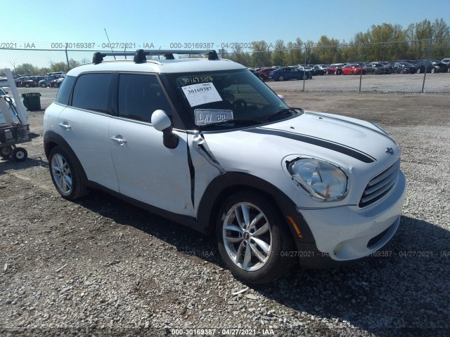 MINI COOPER COUNTRYMAN 2012 wmwzb3c58cwm29878