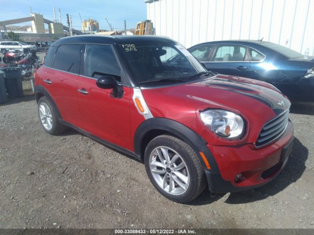 MINI COOPER COUNTRYMAN 2014 wmwzb3c58ewr42289