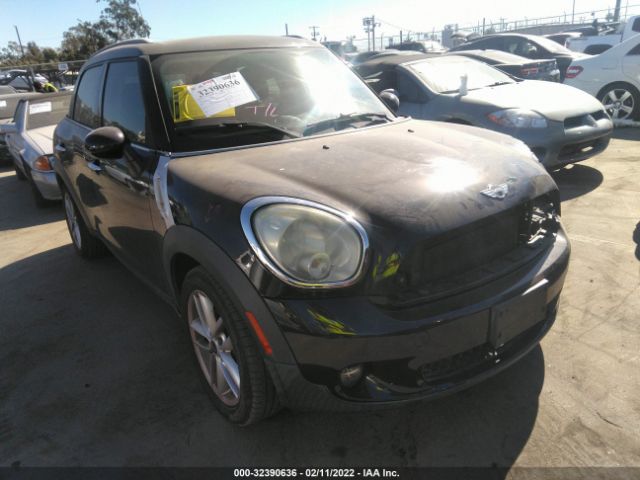 MINI COOPER COUNTRYMAN 2011 wmwzb3c59bwm00002