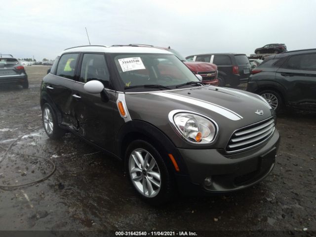 MINI COOPER COUNTRYMAN 2012 wmwzb3c59cwm04164