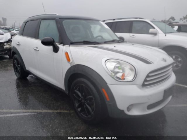 MINI COOPER COUNTRYMAN 2012 wmwzb3c59cwm06707