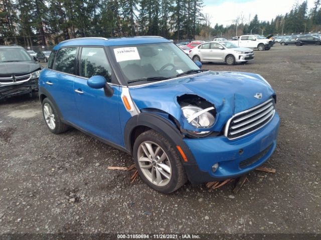 MINI COOPER COUNTRYMAN 2014 wmwzb3c59ewr41409