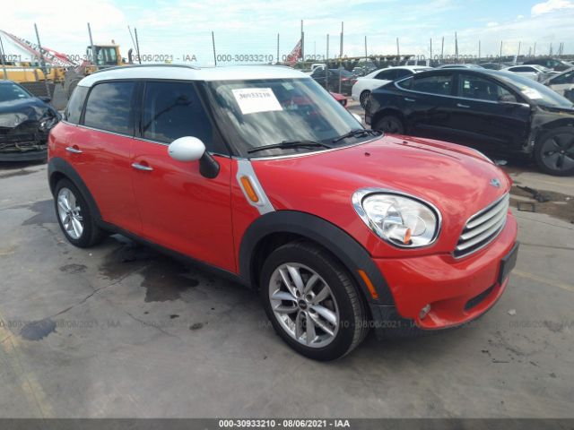 MINI COOPER COUNTRYMAN 2012 wmwzb3c5xcwm02665