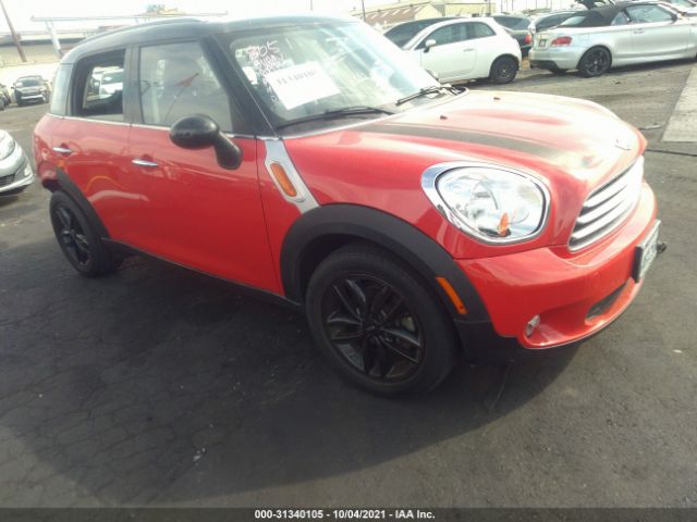 MINI COOPER COUNTRYMAN 2012 wmwzb3c5xcwm02780