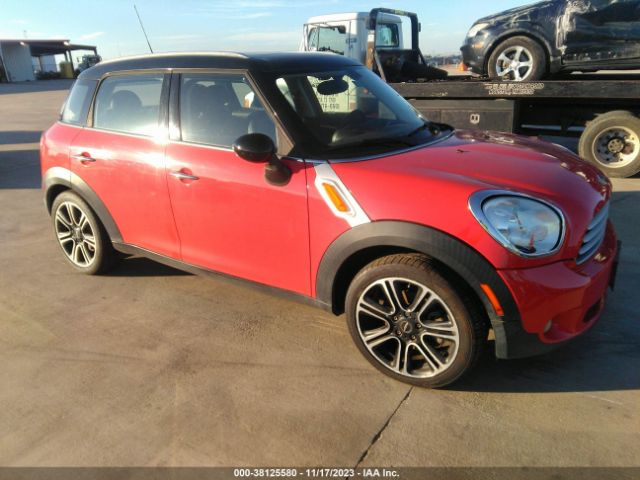 MINI COOPER COUNTRYMAN 2012 wmwzb3c5xcwm03525