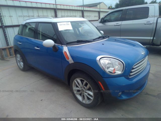 MINI COOPER COUNTRYMAN 2013 wmwzb3c5xdwm08919