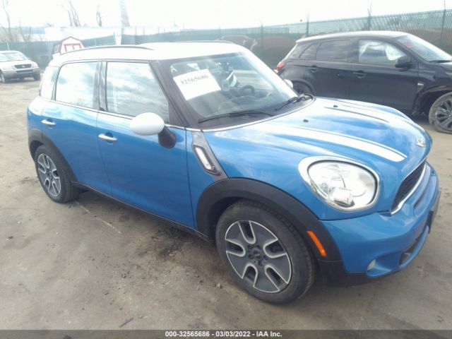 MINI COOPER COUNTRYMAN 2011 wmwzc3c50bwh98345