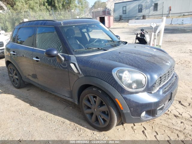 MINI COOPER S COUNTRYMAN 2012 wmwzc3c50cwl86716