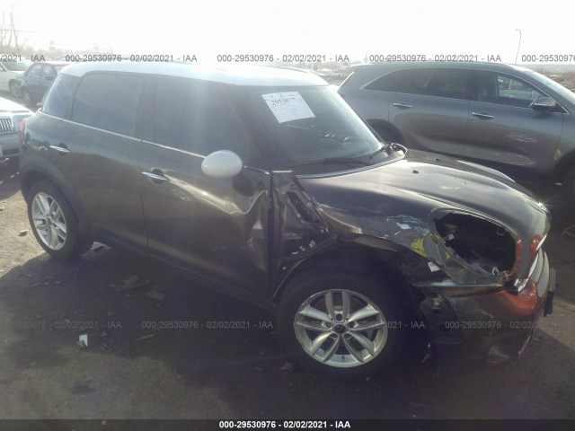 MINI COOPER COUNTRYMAN 2011 wmwzc3c51bwl80468