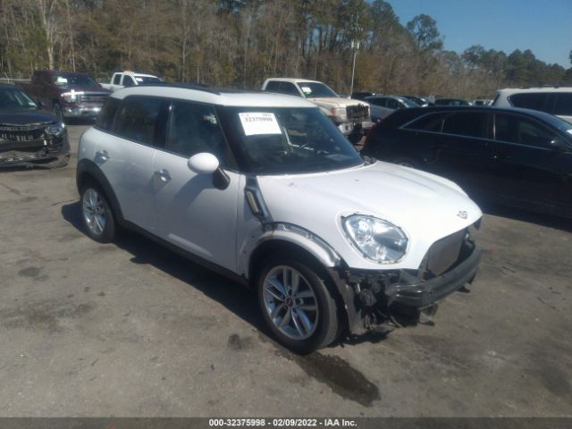 MINI COOPER COUNTRYMAN 2011 wmwzc3c51bwl80521