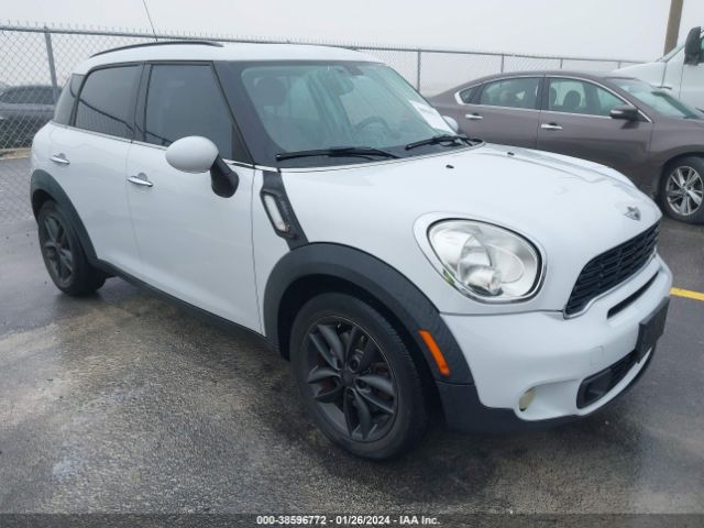 MINI COOPER S COUNTRYMAN 2012 wmwzc3c51cwl82058