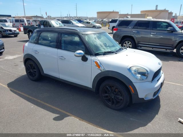 MINI COOPER S COUNTRYMAN 2012 wmwzc3c51cwl84022