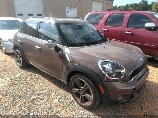 MINI COOPER COUNTRYMAN 2013 wmwzc3c51dwp51440