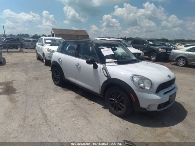 MINI COOPER COUNTRYMAN 2011 wmwzc3c52bwh97780