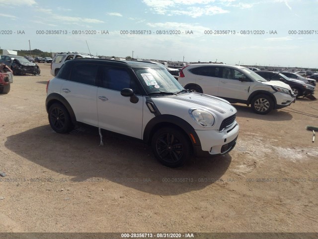 MINI COOPER COUNTRYMAN 2012 wmwzc3c52cwl84059