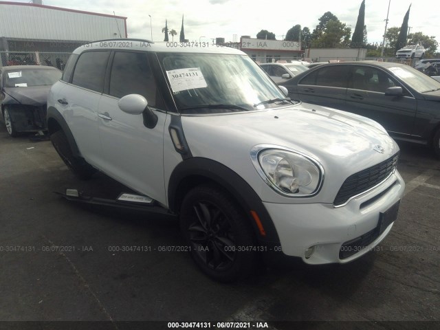 MINI COOPER COUNTRYMAN 2012 wmwzc3c52cwl84997