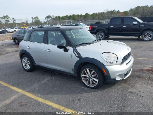 MINI COOPER S COUNTRYMAN 2012 wmwzc3c52cwl87396