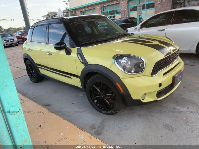 MINI COOPER COUNTRYMAN 2012 wmwzc3c52cwl87978