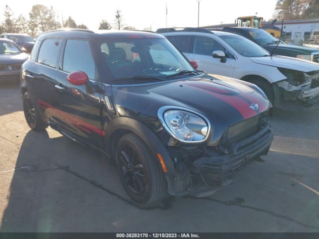 MINI COOPER S COUNTRYMAN 2012 wmwzc3c52cwm26343