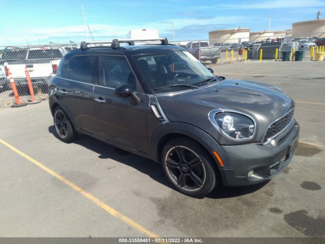 MINI COOPER COUNTRYMAN 2013 wmwzc3c52dwp21346