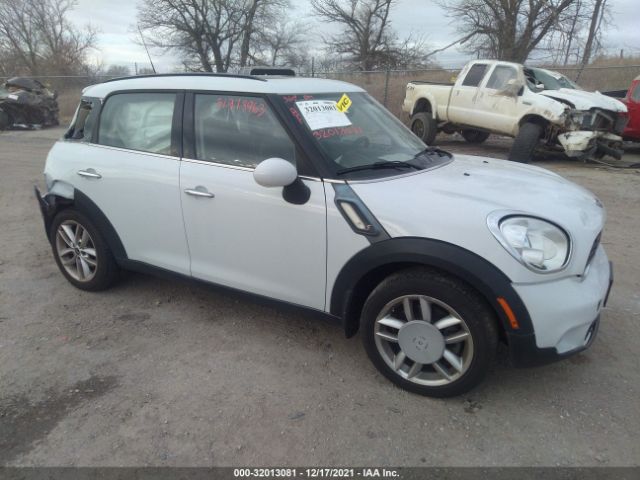 MINI COOPER COUNTRYMAN 2014 wmwzc3c52ewp28573