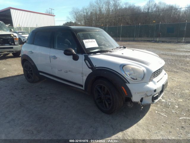 MINI COOPER COUNTRYMAN 2011 wmwzc3c53bwh98128