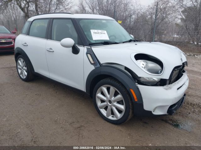 MINI COOPER S COUNTRYMAN 2012 wmwzc3c53cwm27405