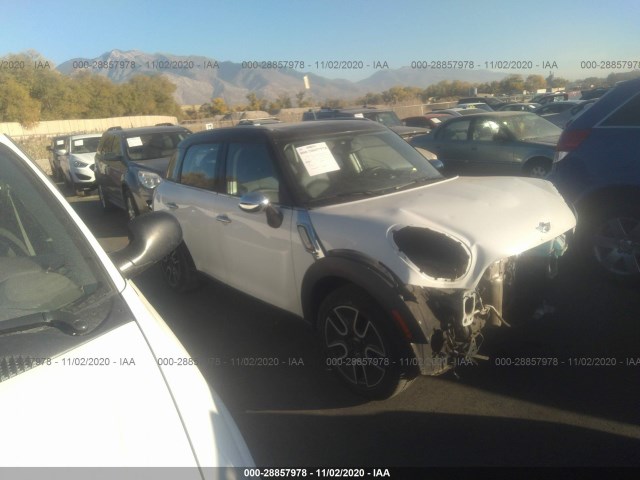 MINI COOPER COUNTRYMAN 2012 wmwzc3c53cwm27453